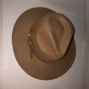 Womens felt fedora hat